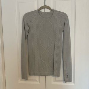 Grey Lululemon Longsleeve